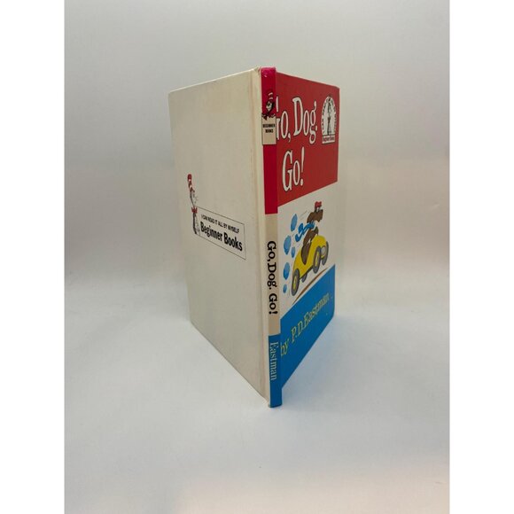 Vintage Dr. Seuss Go, Dog Go! Hardcover Children's Book by P.D Eastman - Picture 2 of 6